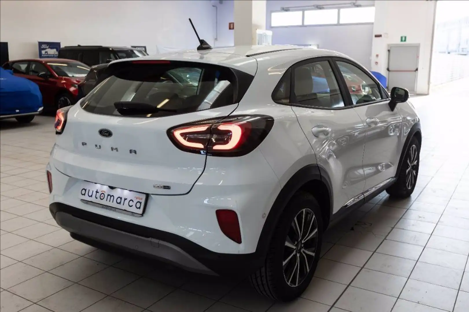 Ford Puma 1.0 ecoboost h Titanium s&s 125cv Blanc - 2