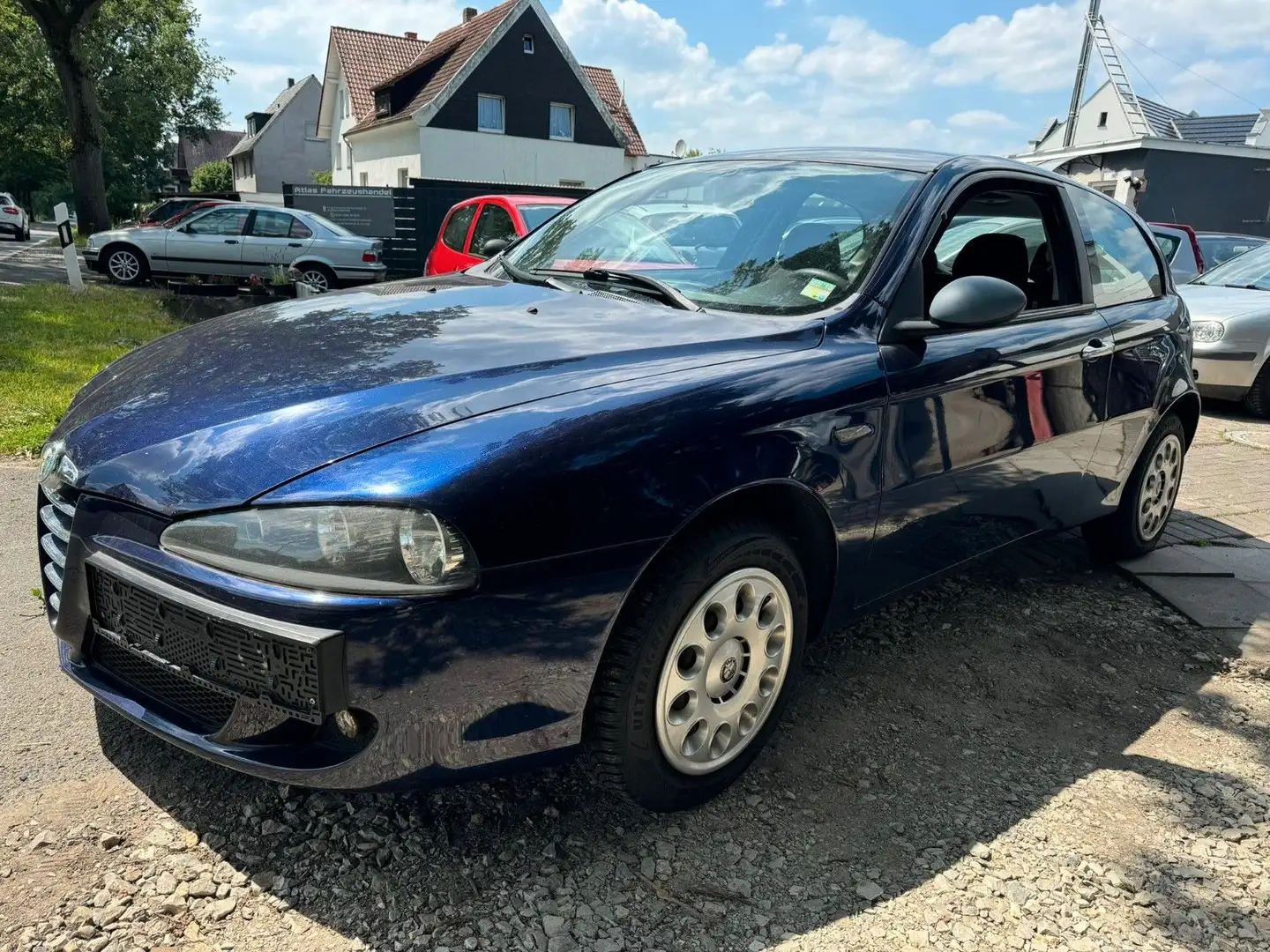 Alfa Romeo 147 1.6 TS Spark,el.Fenster,Klimaaut.,Tüv 06/25 Azul - 1