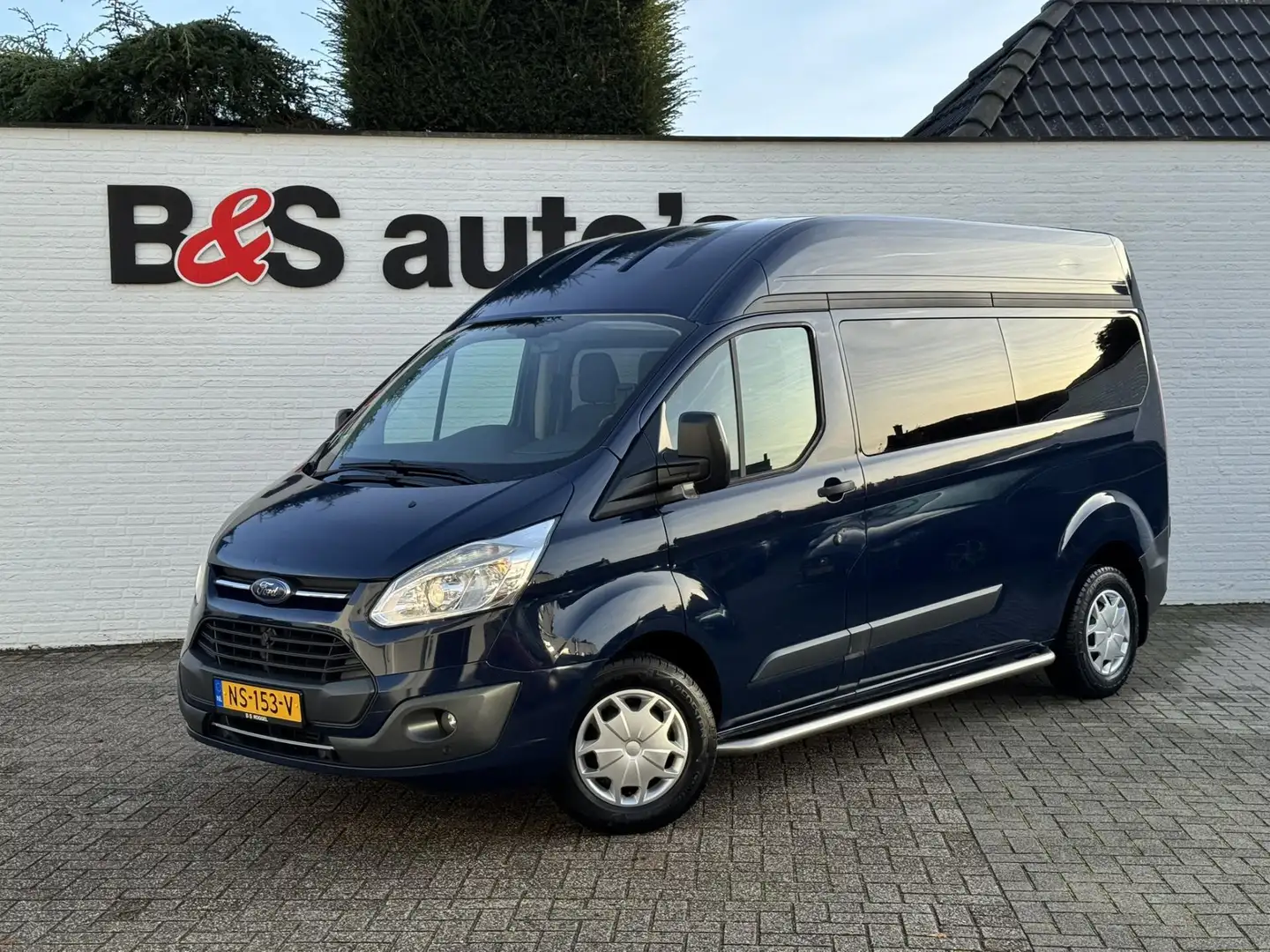 Ford Transit Custom 310 2.0 TDCI L2H2 Exportprijs €9900 ex BTW/BPM Cru Azul - 1