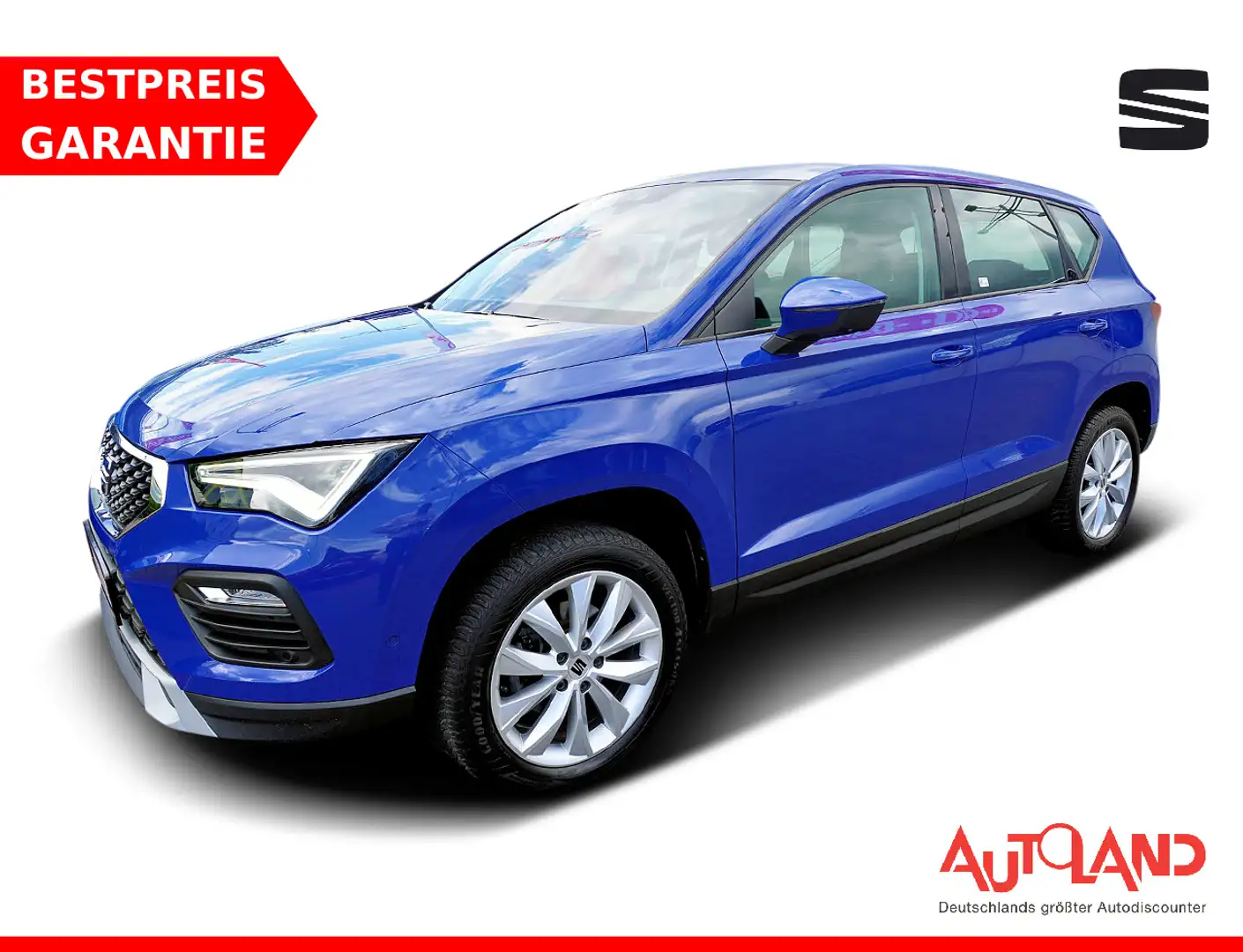 SEAT Ateca 1.0 TSI Style LED Navi ACC Kamera FullLink Blau - 1