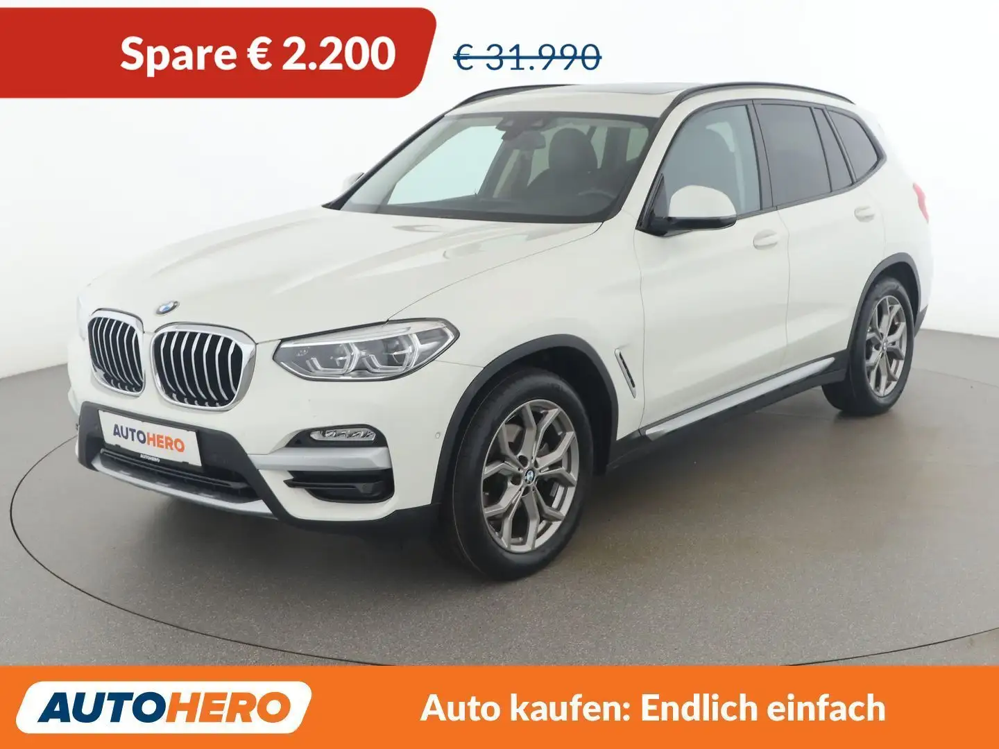 BMW X3 xDrive 20d xLine Weiß - 1