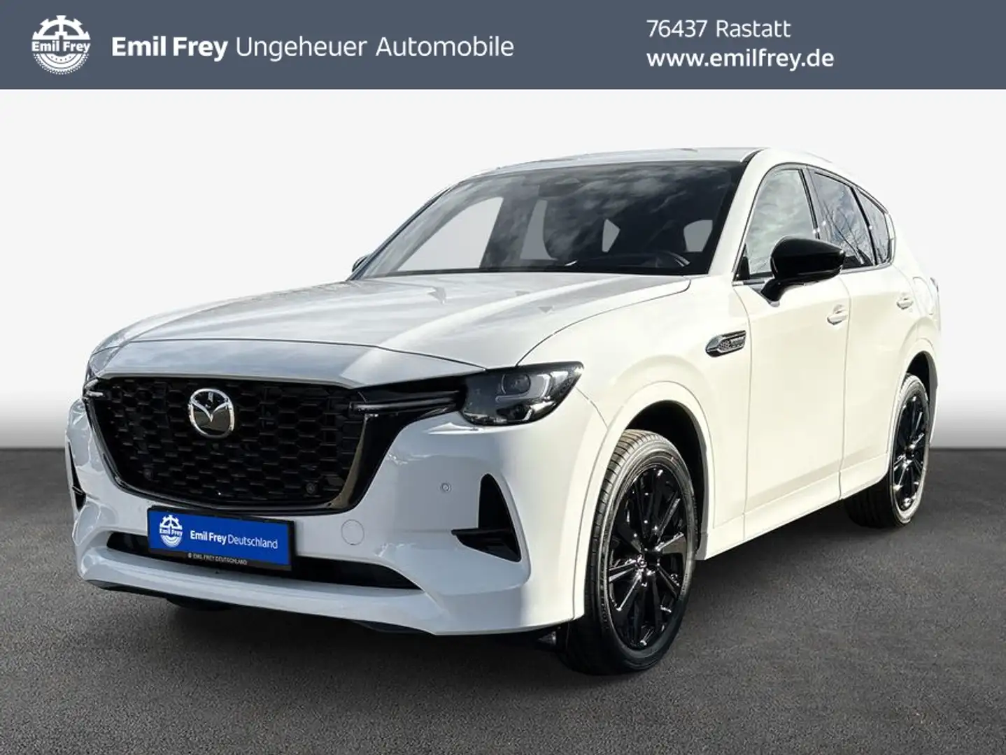 Mazda CX-60 e-SKYACTIV-D 254 M HYBRID AWD HOMURA Weiß - 1