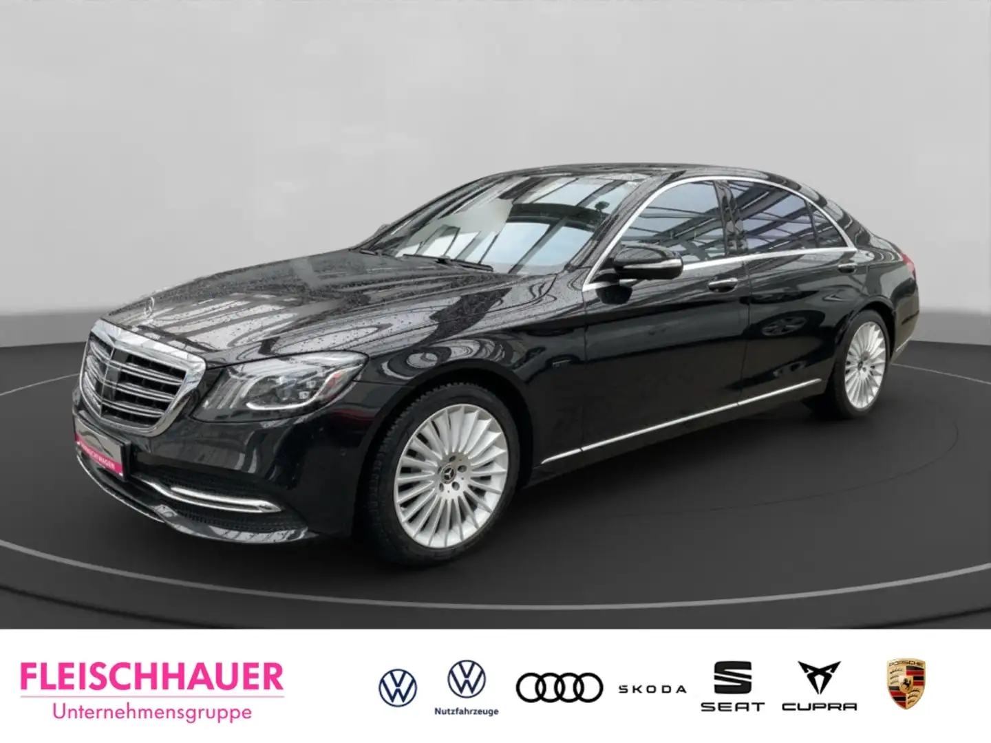 Mercedes-Benz S 560 e L 3.0 E HYBRID Luftfederung AD El. Fondsitzverst Negro - 1