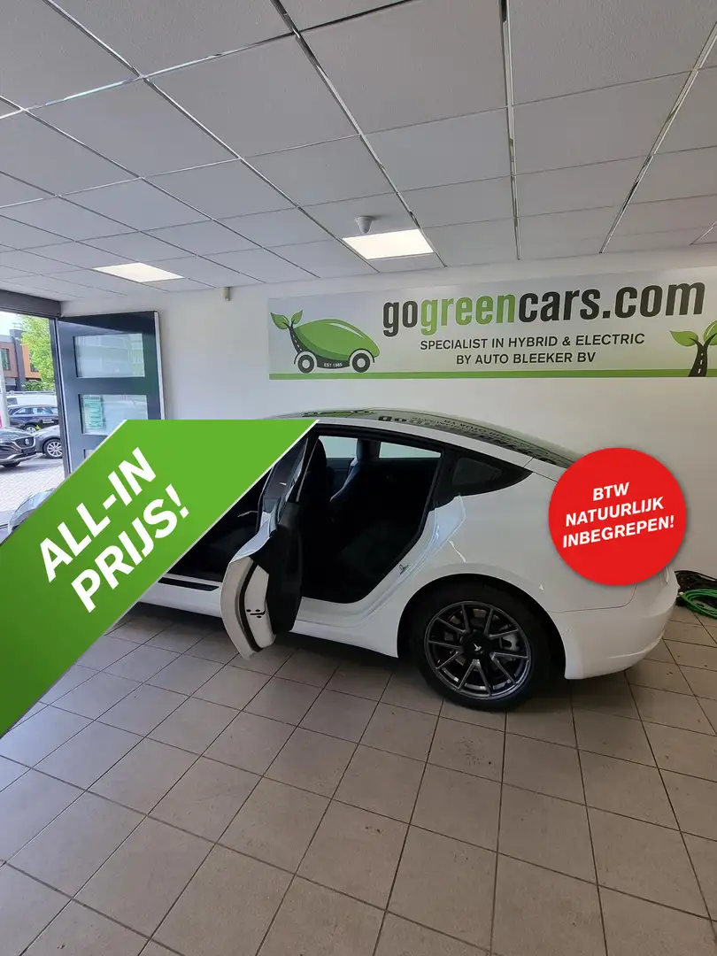 Tesla Model 3 Long Range RWD 75 kWh | EAP | Verlengde garantie Blanc - 2