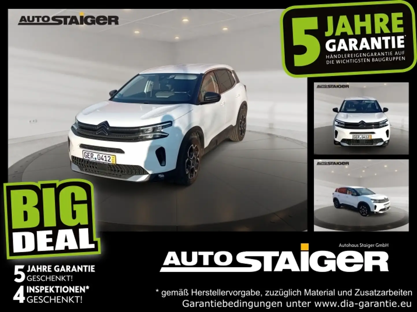 Citroen C5 Aircross Feel Pack 130 LM*Drive Assist* Weiß - 1