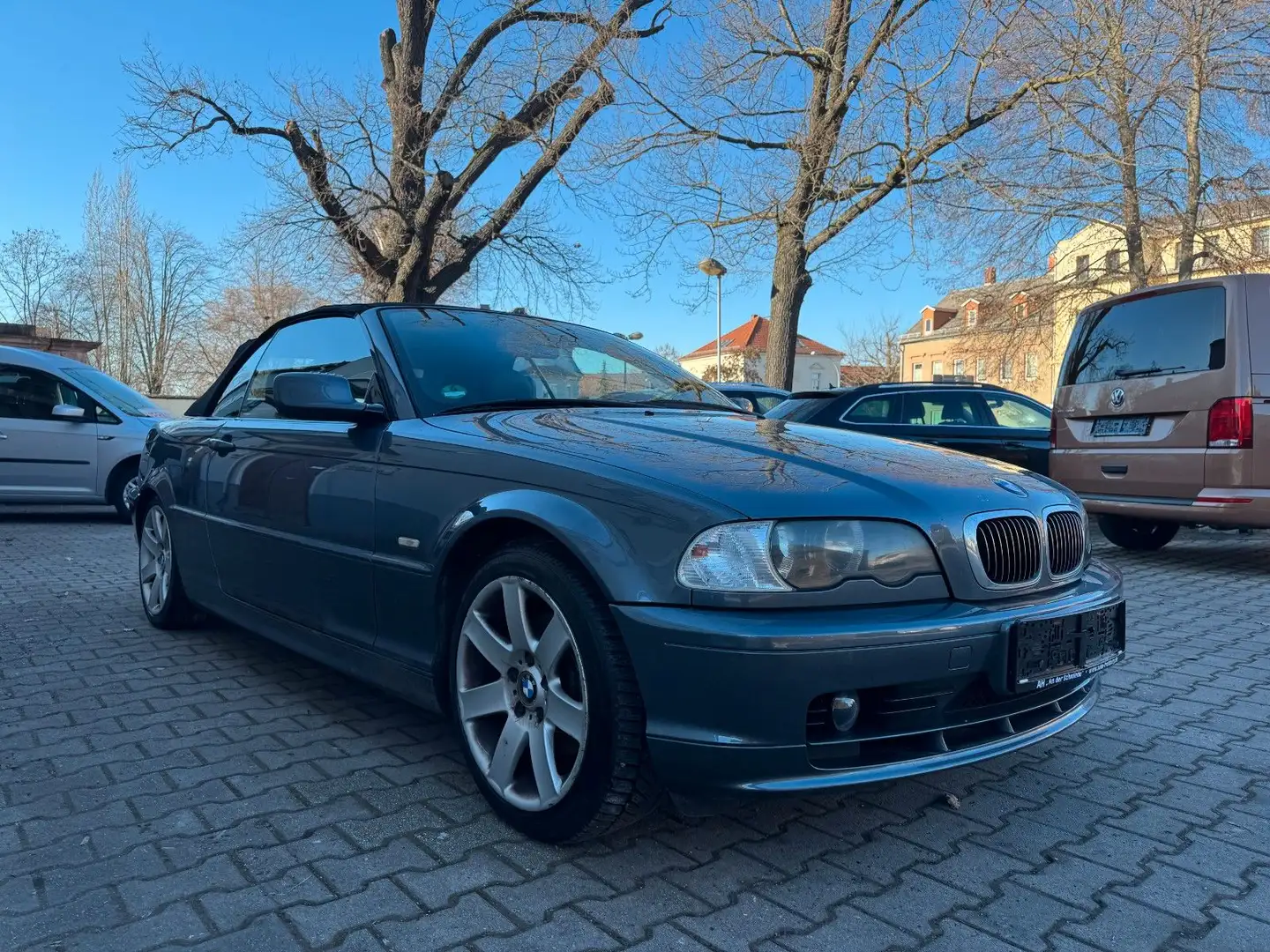 BMW 320 Cabrio 320 Ci,Leder,elekt. Verdeck Grau - 2