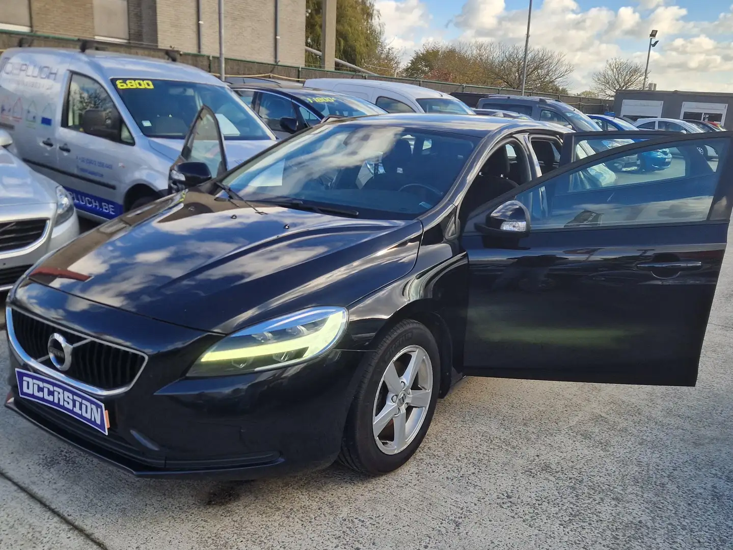 Volvo V40 V40 2.0 D2 Kinetic 🍎12M garantie 🍎🍎🍎 Zwart - 2