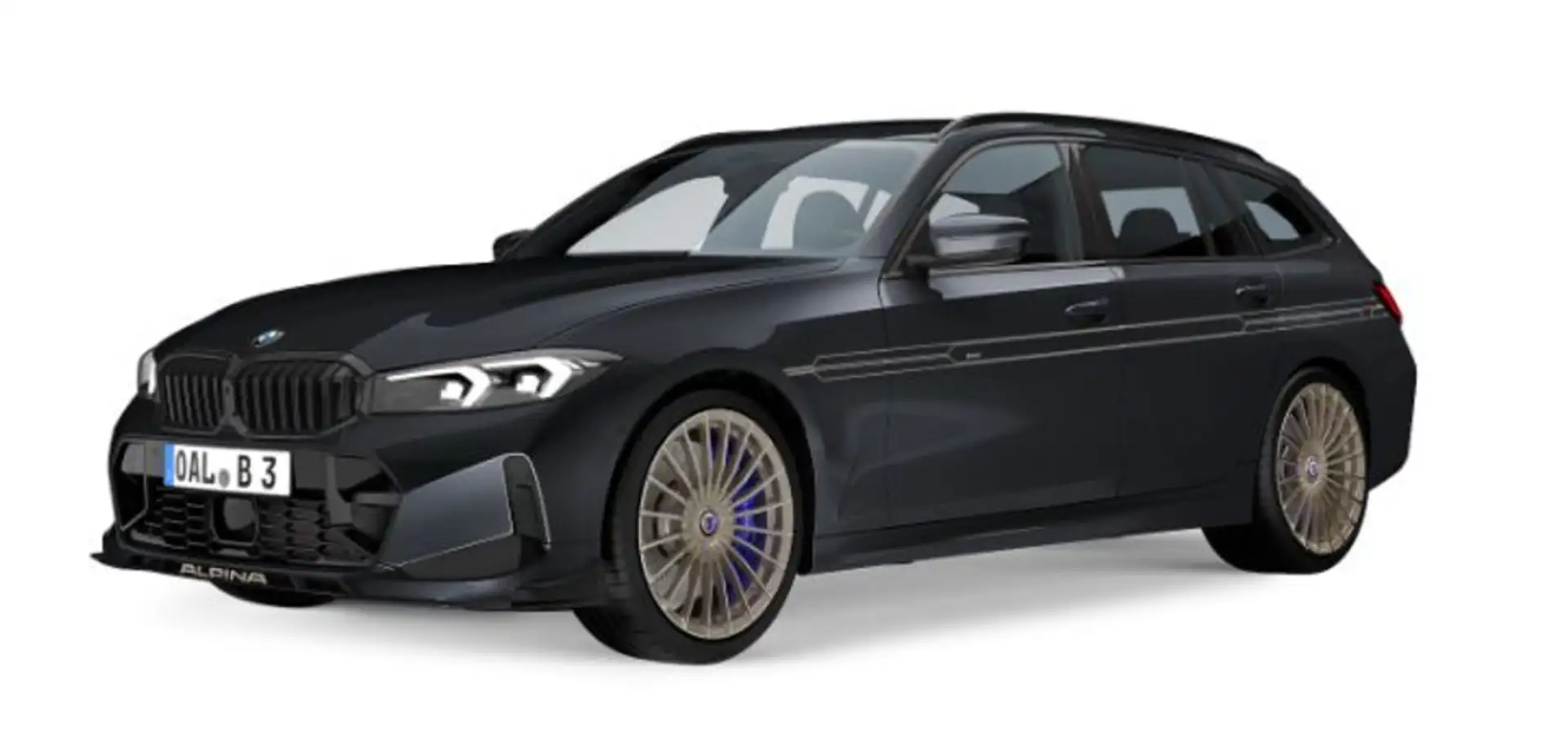 Alpina B3 3.0 Allrad Touring GT Tempom.aktiv Panoramadach Bl Schwarz - 2