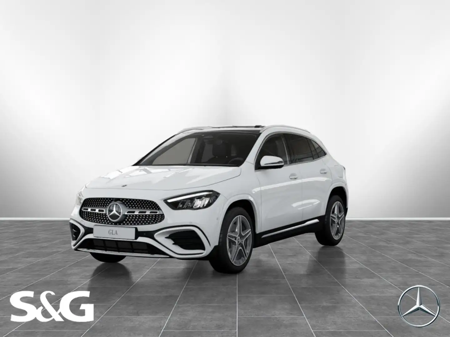 Mercedes-Benz GLA 180 PANORAMA+KAMERA+CARPLAY+MBUX+LED+19 ZOLL Weiß - 1