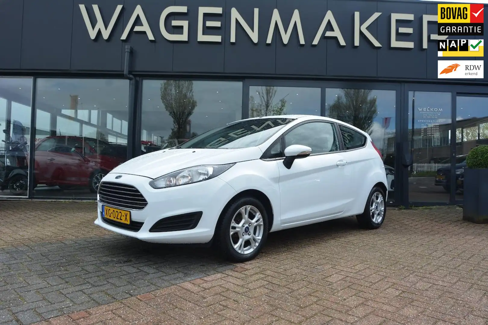 Ford Fiesta 1.25 Airco|Stoelvw|Goed OH! Wit - 1