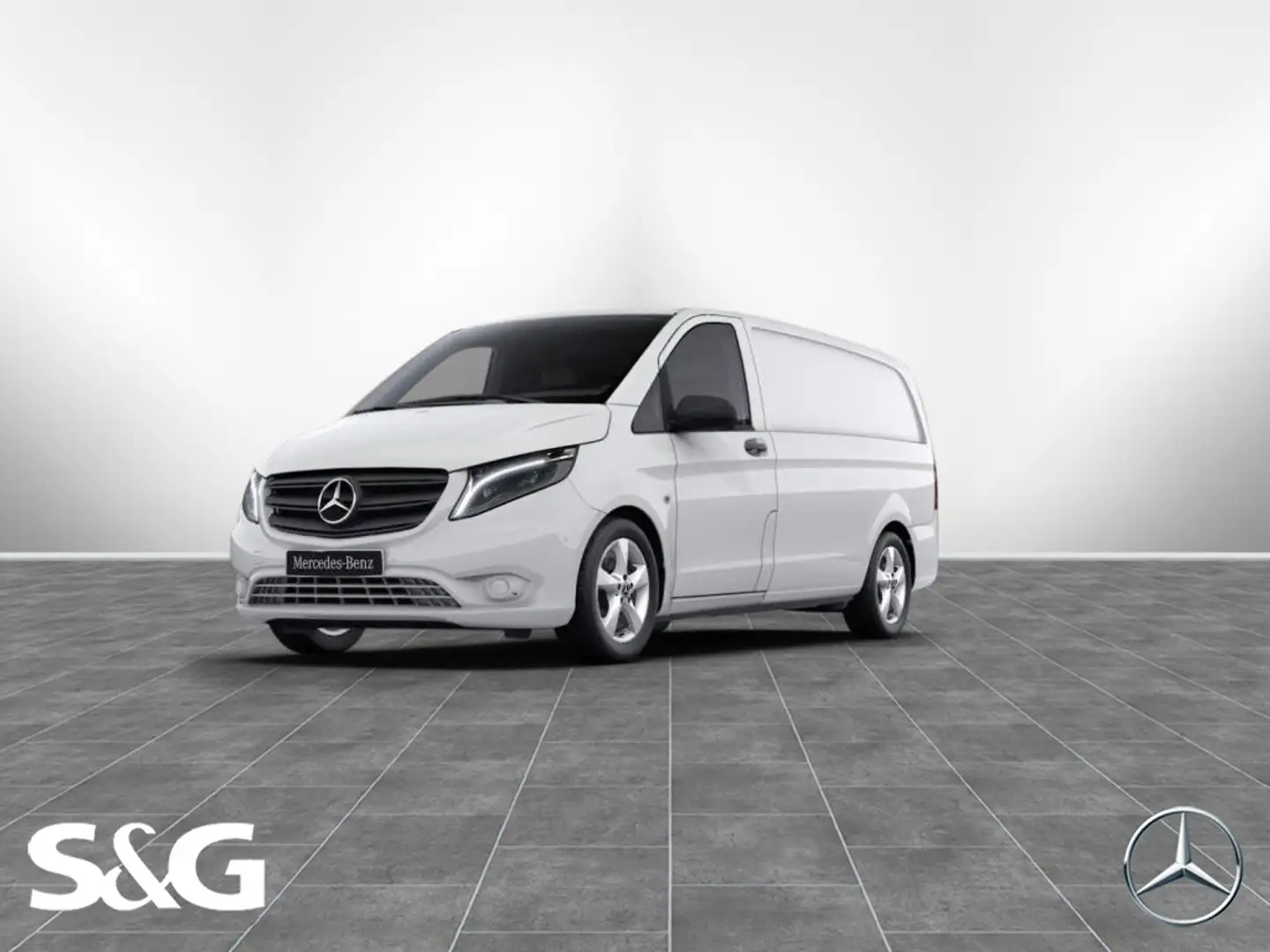 Mercedes-Benz Vito 116 CDI Kasten Lang Pro RüKam+Tempomat Weiß - 1