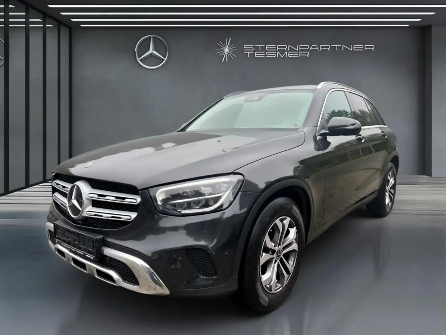 Mercedes-Benz GLC 220 d 4M +MBUX+KAMERA+AHK+SHZ+AUT+Distr+LED Gris - 2