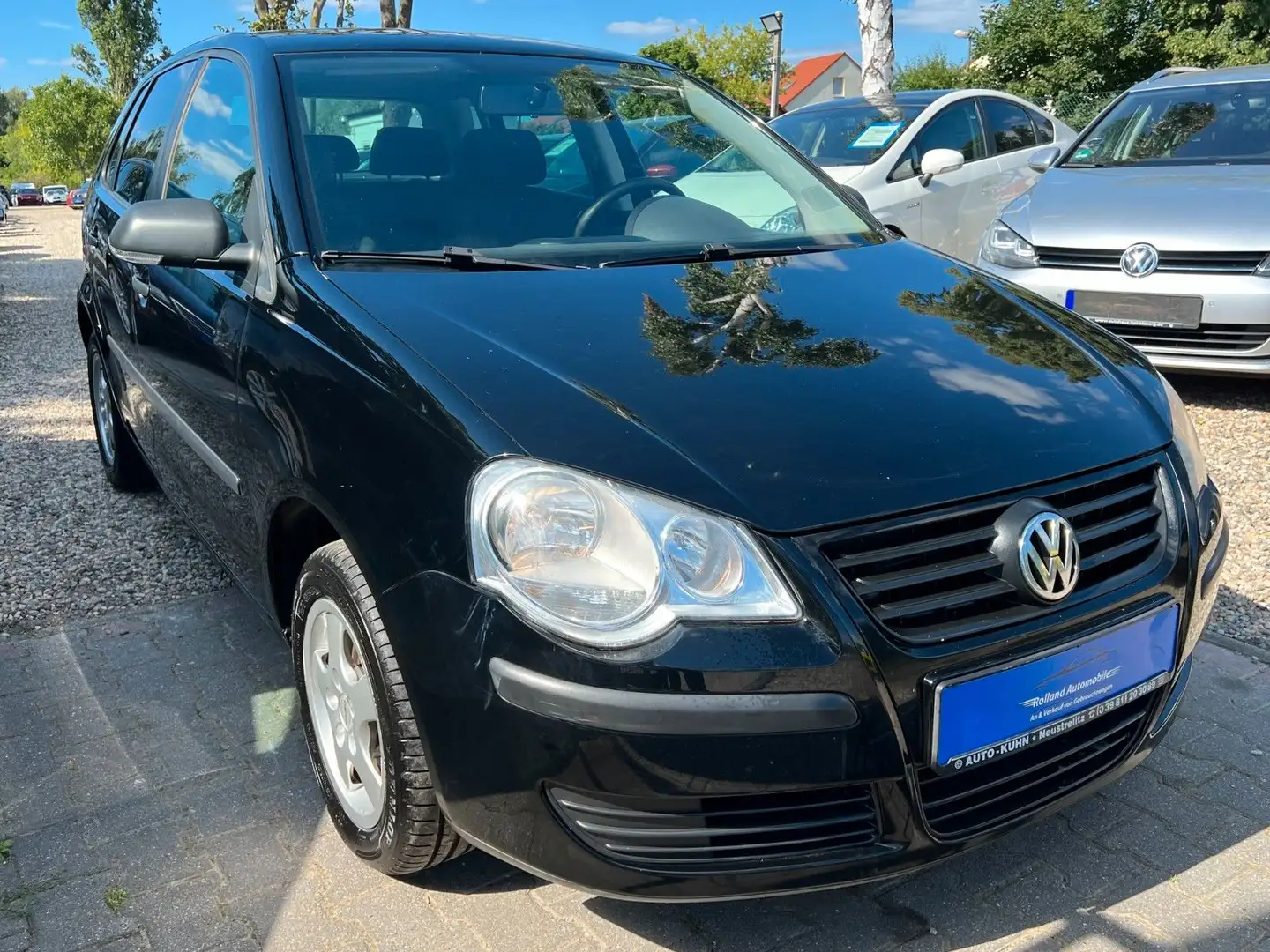 Volkswagen Polo IV Trendline*2.HD*Klima*Aut*E-Paket*TÜV NEU Noir - 2