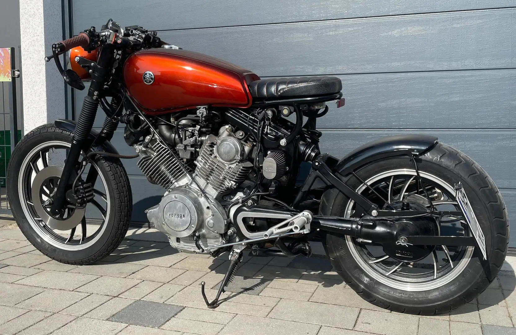 Yamaha XV 750 Cafe Racer Umbau TÜV eingetragen - 2