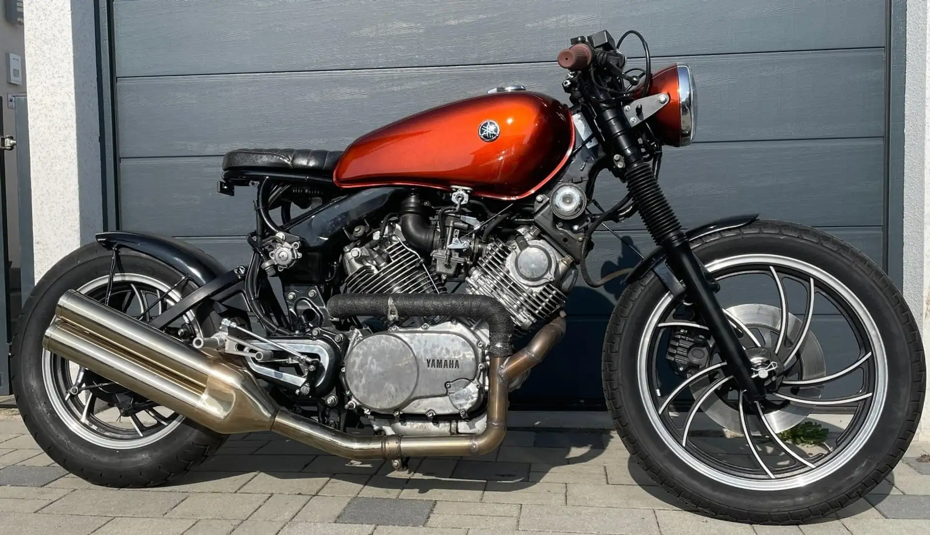 Yamaha XV 750 Cafe Racer Umbau TÜV eingetragen - 1