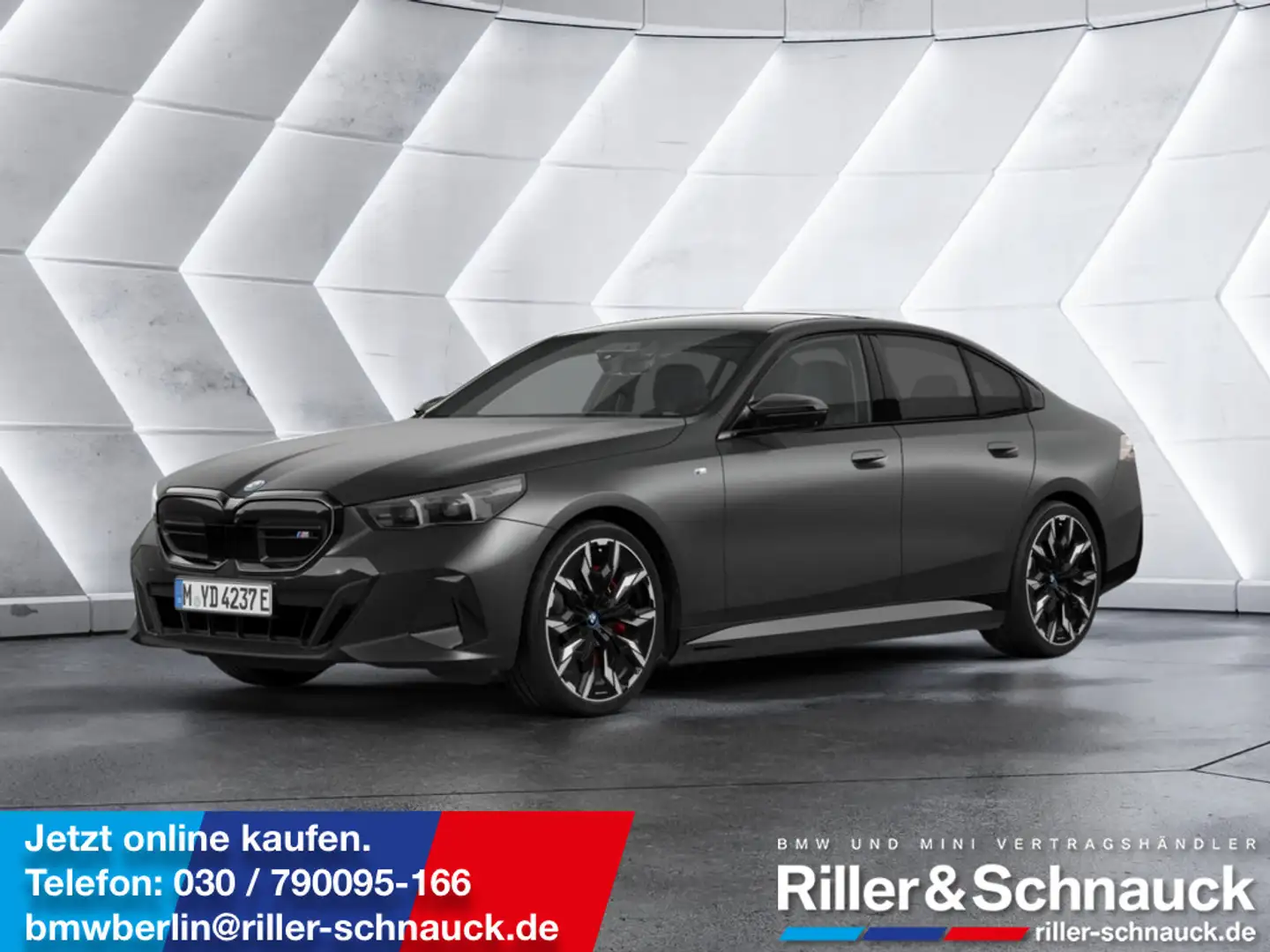 BMW i5 M60 xDrive B&W ACC SITZBELÜFTUNG LED PANO Grau - 1