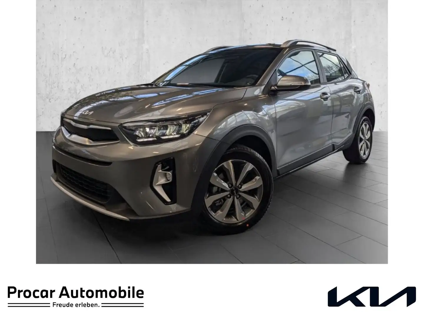 Kia Stonic 1.2 Vision NAVI RFK PDC SHZ Grigio - 1
