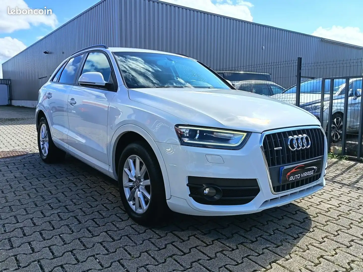 Audi Q3 2.0 TFSI 170 ch Quattro 07-2014 GARANTIE 12M Blanc - 2