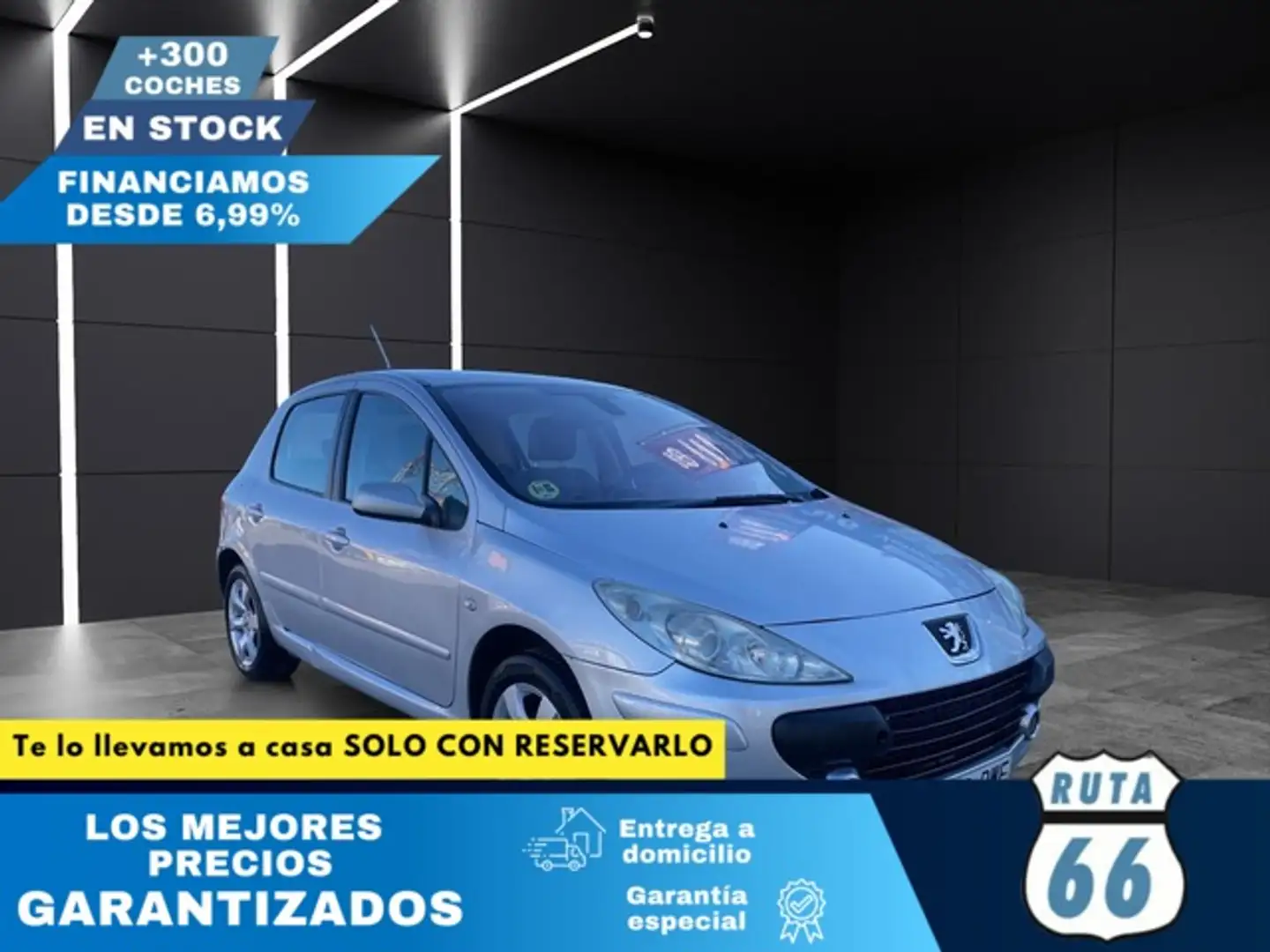 Peugeot 307 1.6HDI X-Line 110 Grijs - 1