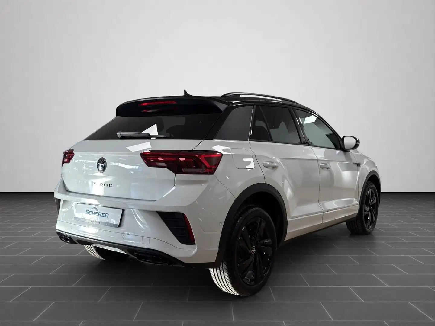 Volkswagen T-Roc 1.5 TSI R-Line DSG BlackStyle ACC SHZ APP Weiß - 2