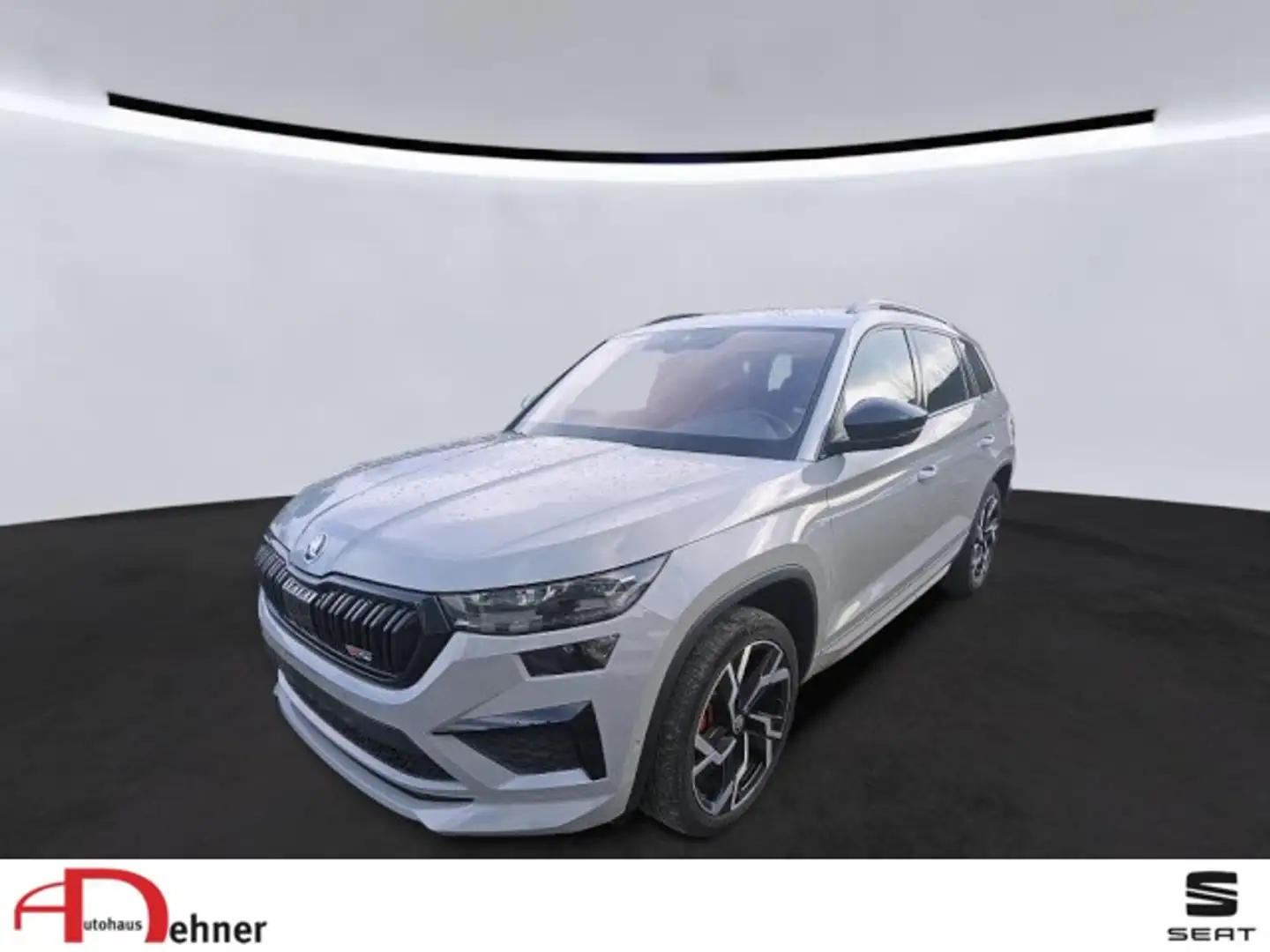 Skoda Kodiaq RS 4x4 STDHZ+360KAM+elHK+ACC+TOTWKL+MATRX Klima Grau - 1