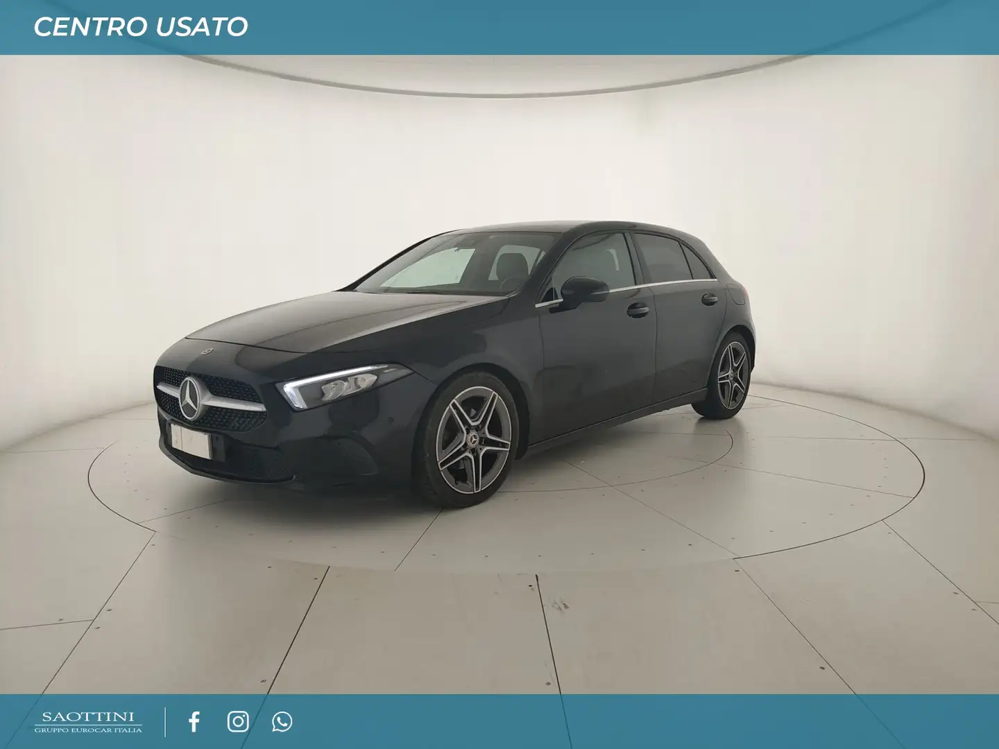 Mercedes-Benz A 180 180d Business Auto Nero - 1