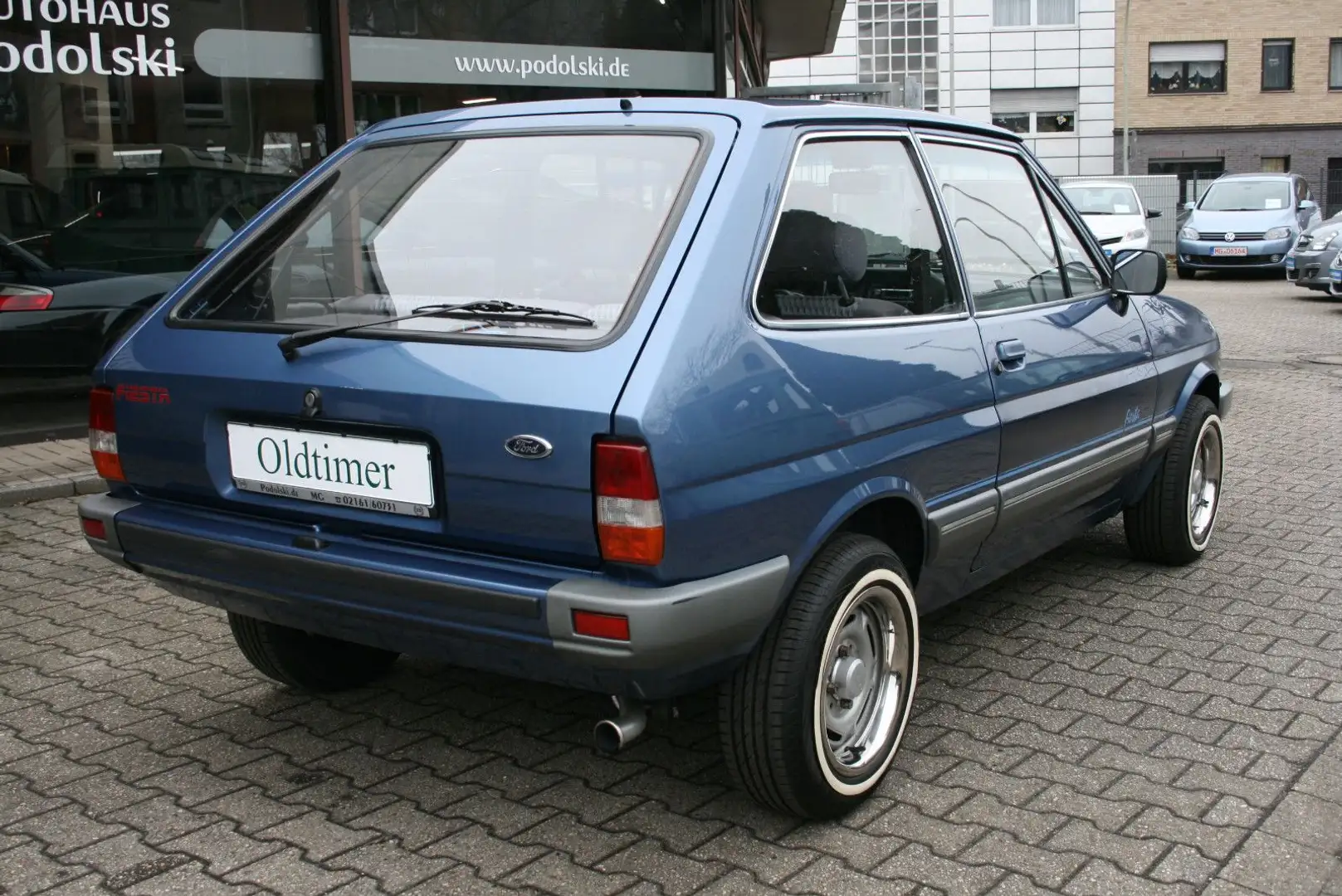 Ford Fiesta | Oldtimer | H-Kennzeichen | TÜV/AU Neu Blau - 2