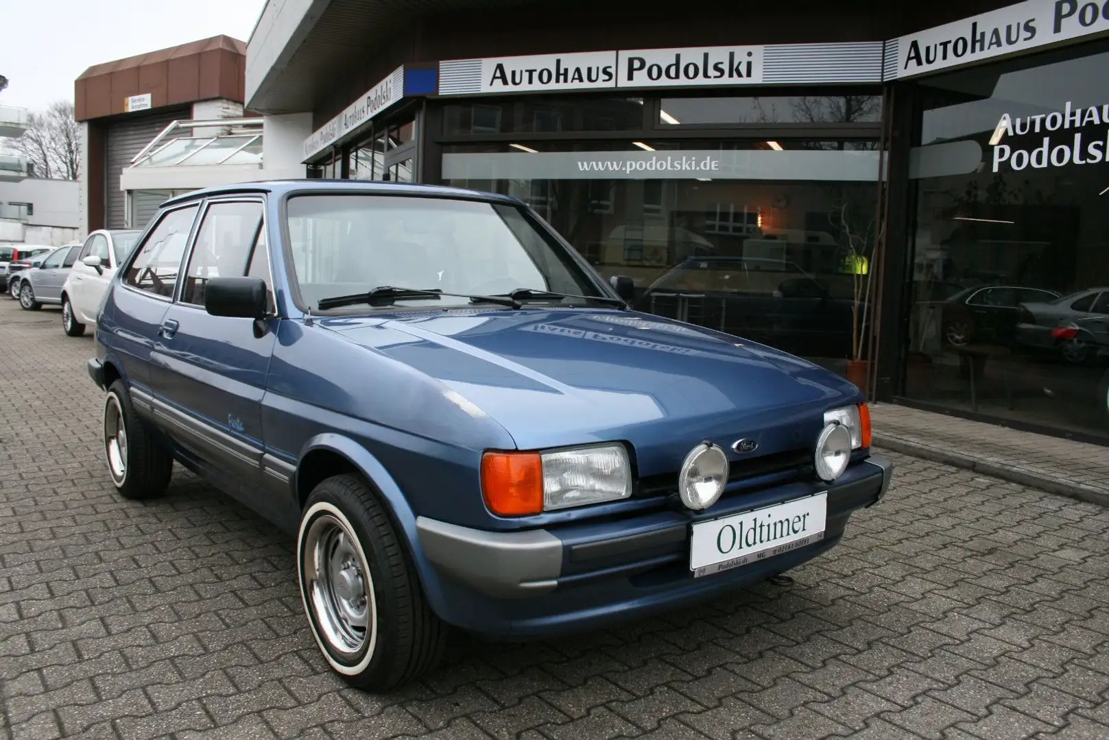 Ford Fiesta | Oldtimer | H-Kennzeichen | TÜV/AU Neu Blau - 1
