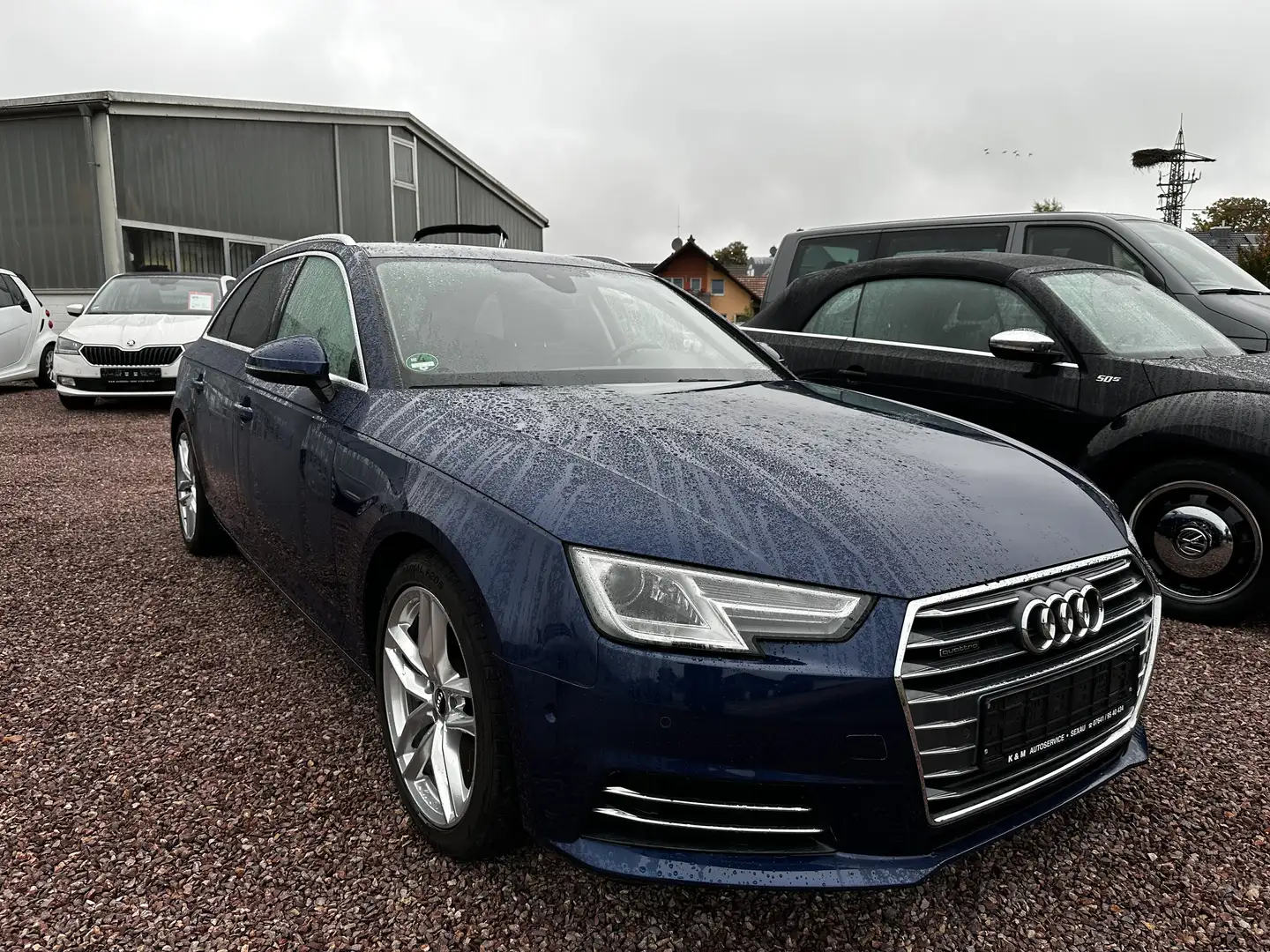 Audi A4 quattro sport Blau - 1