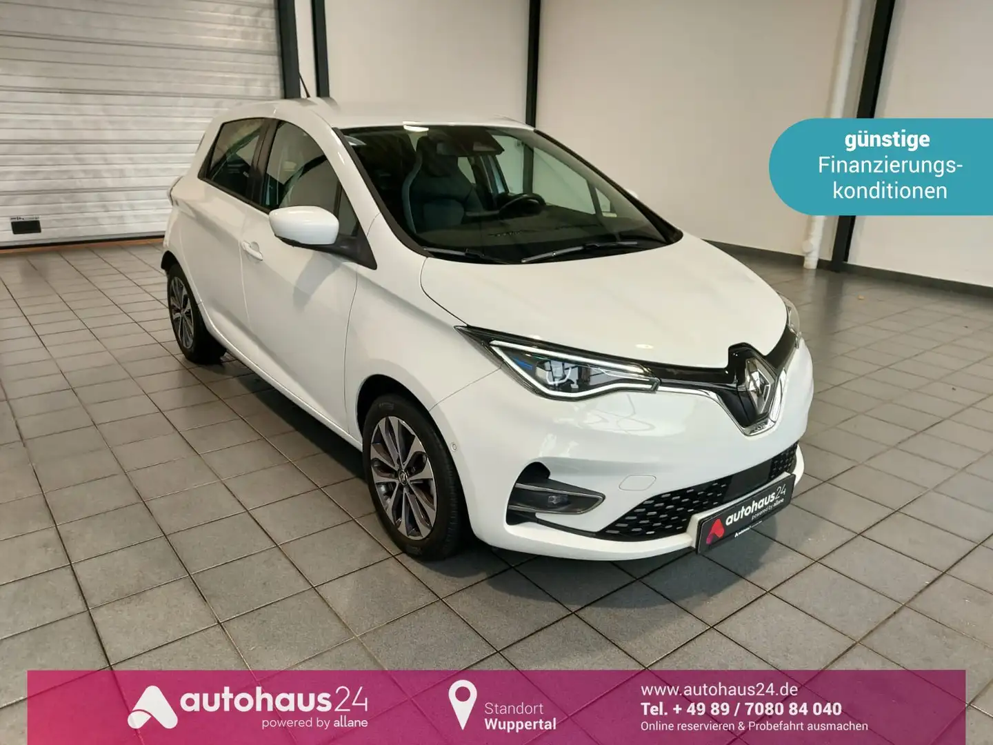 Renault ZOE Zoe R135 Techno R135/ EV50 (Batterie 52 kWh) Weiß - 1