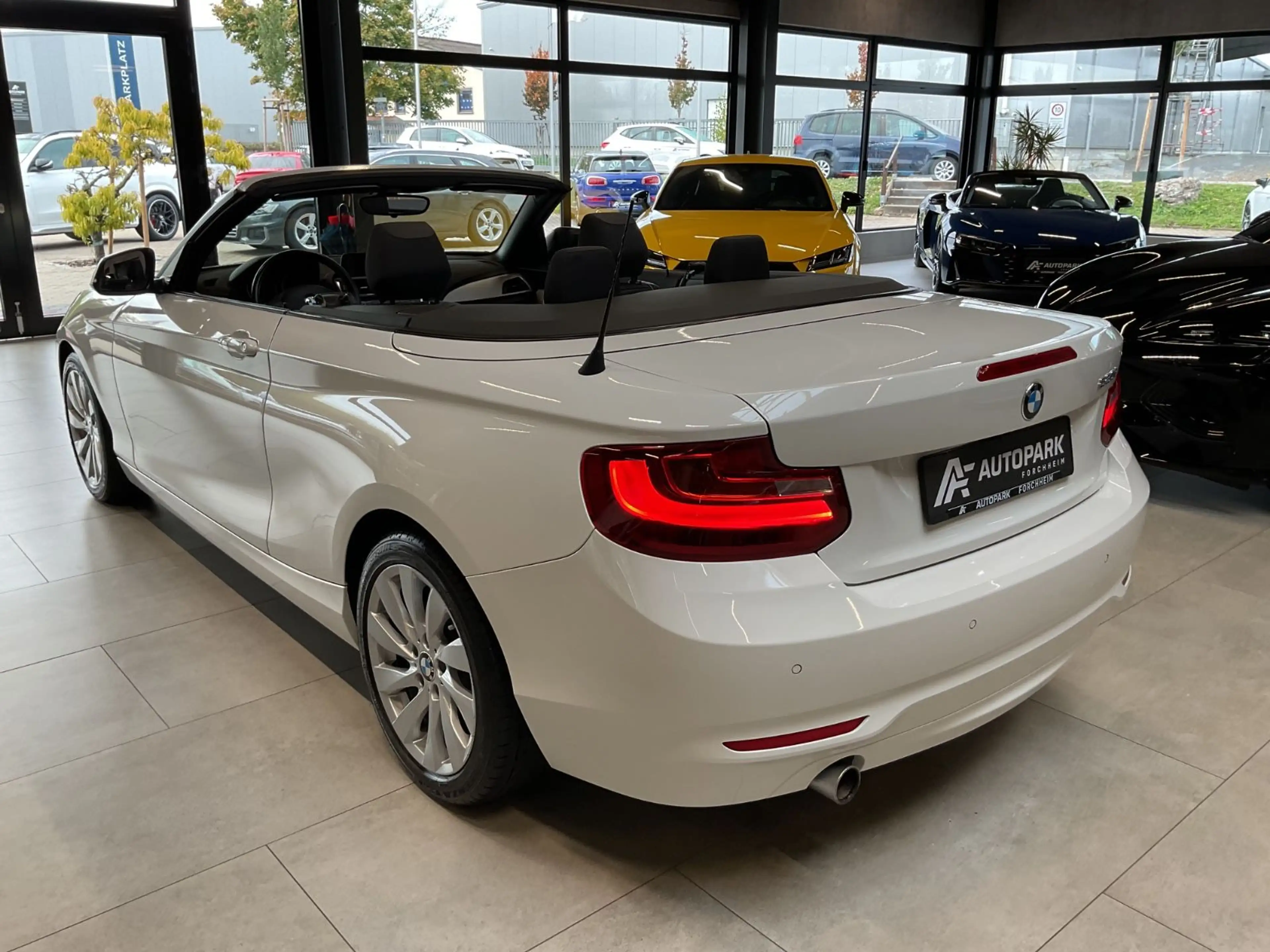BMW 220 i Cabrio HiFi Leder Navi Sitzh. PDC Xenon — photo 6