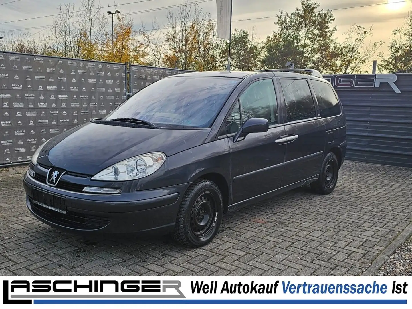 Peugeot 807 Platinum Klima Navi Leder Einparkhilfe Grau - 1