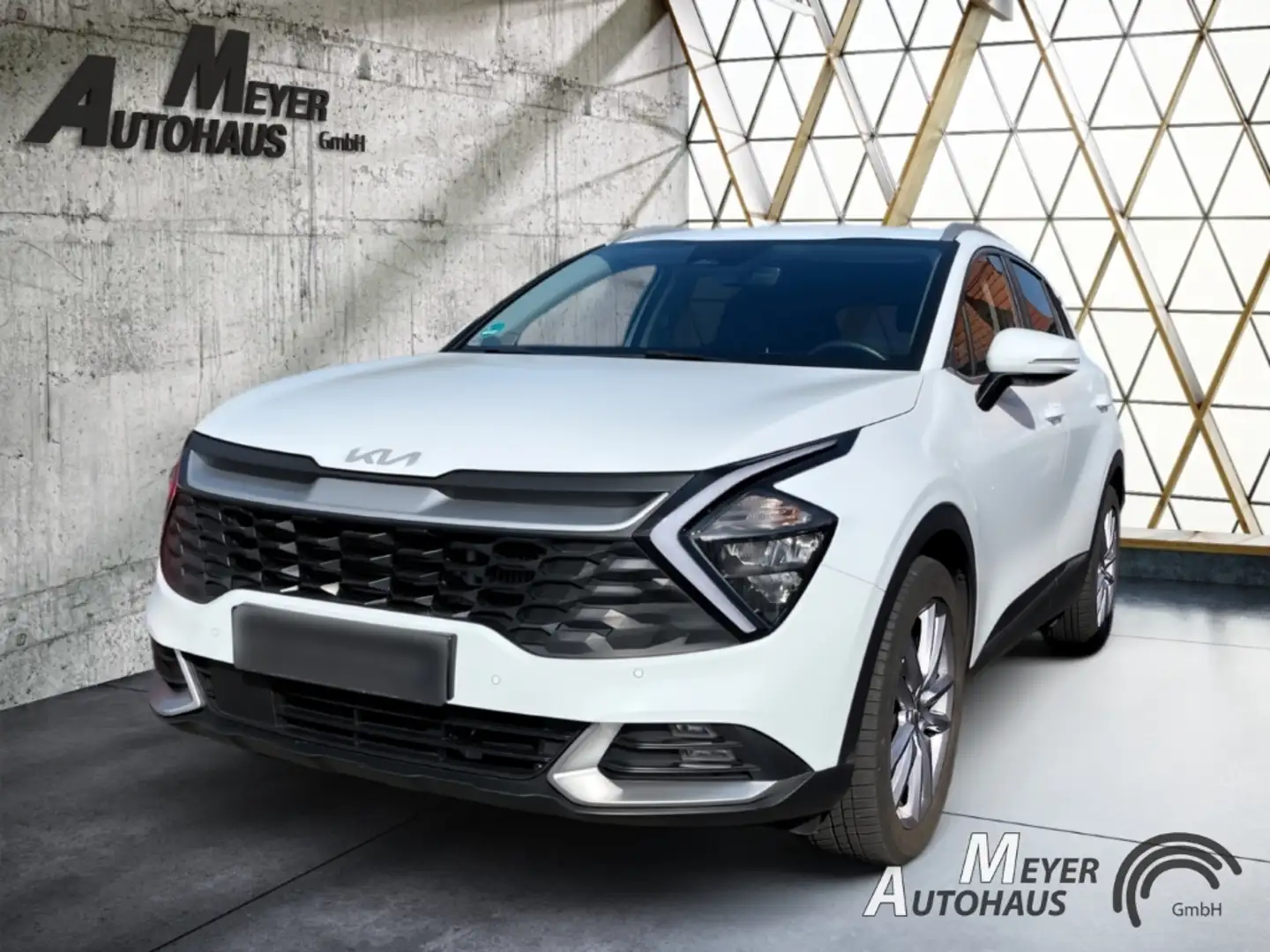 Kia Sportage 1.6 T-GDI PHEV 4WD+Sitzheizung hinten+Einparkhilfe Blanc - 1