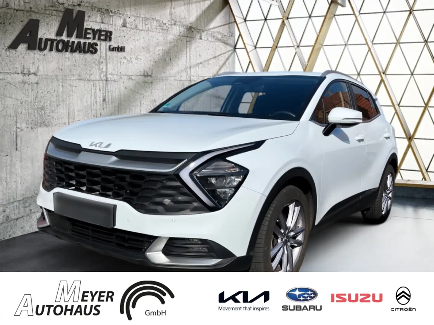 Kia Sportage 1.6 T-GDI PHEV 4WD+Sitzheizung hinten+Einparkhilfe Blanc - 2