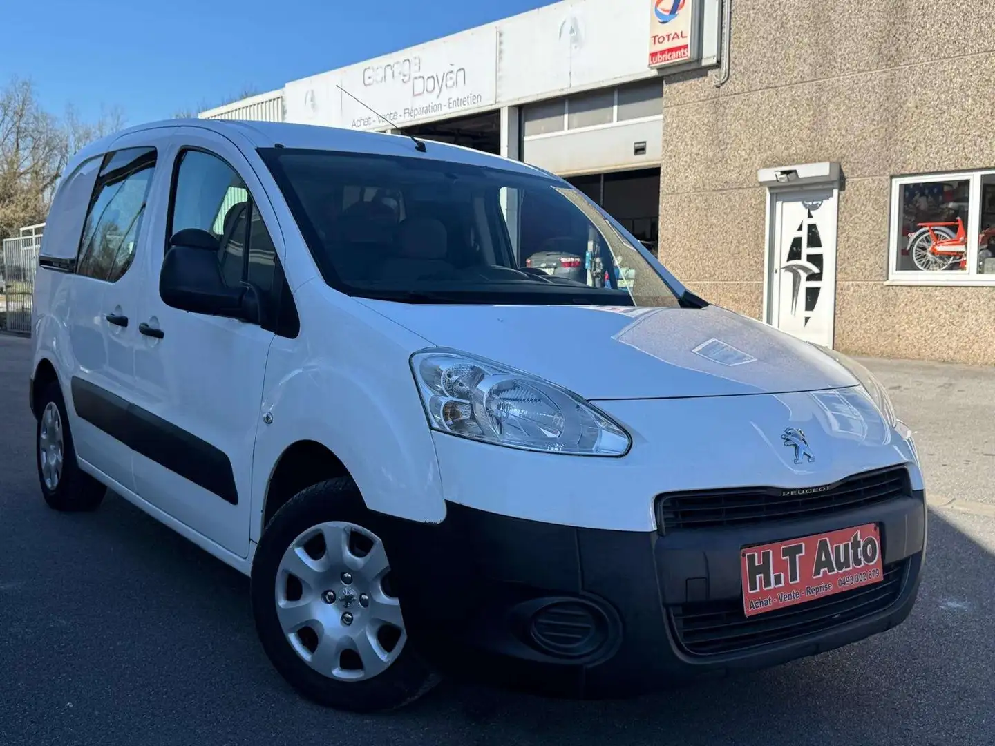 Peugeot Partner 1.6 HDi/Utilitaire/Etat neuf/2 places/Euro 5 Blanc - 2