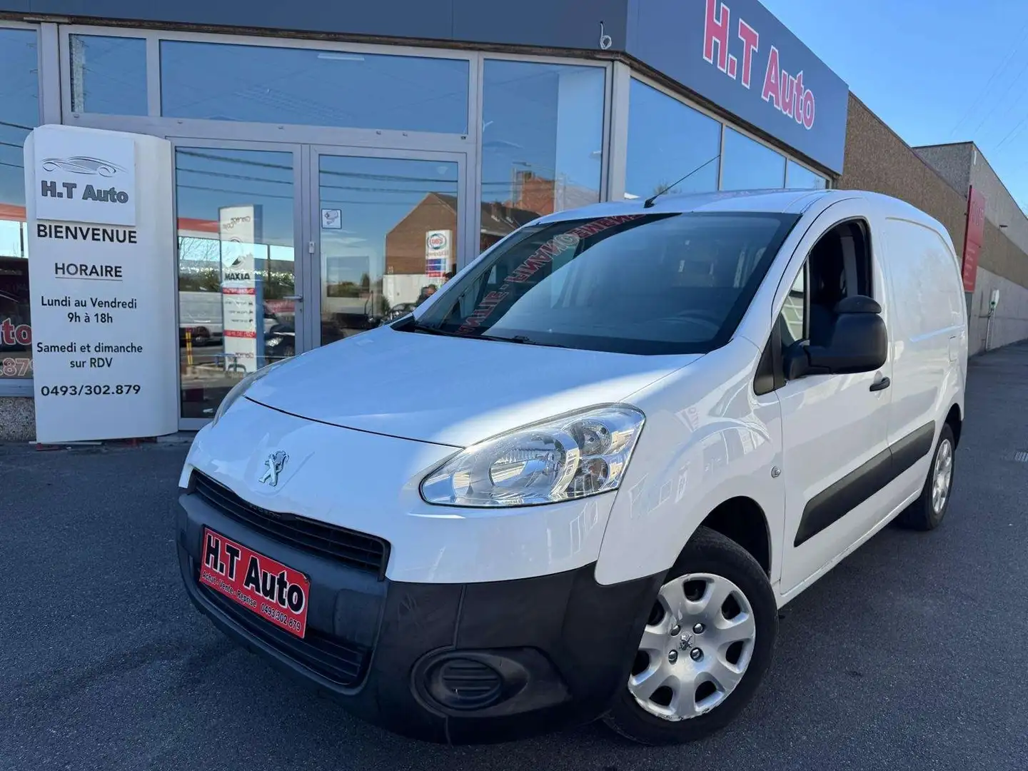 Peugeot Partner 1.6 HDi/Utilitaire/Etat neuf/2 places/Euro 5 Blanc - 1
