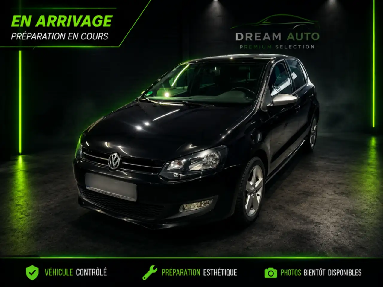 Volkswagen Polo 1.6 TDI 90CH FAP BLACK EDITION 5P