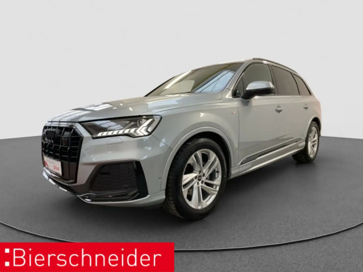 Audi Q7 50 TDI qu S-Line Black AHK PANO MATRIX 360 Argent - 2
