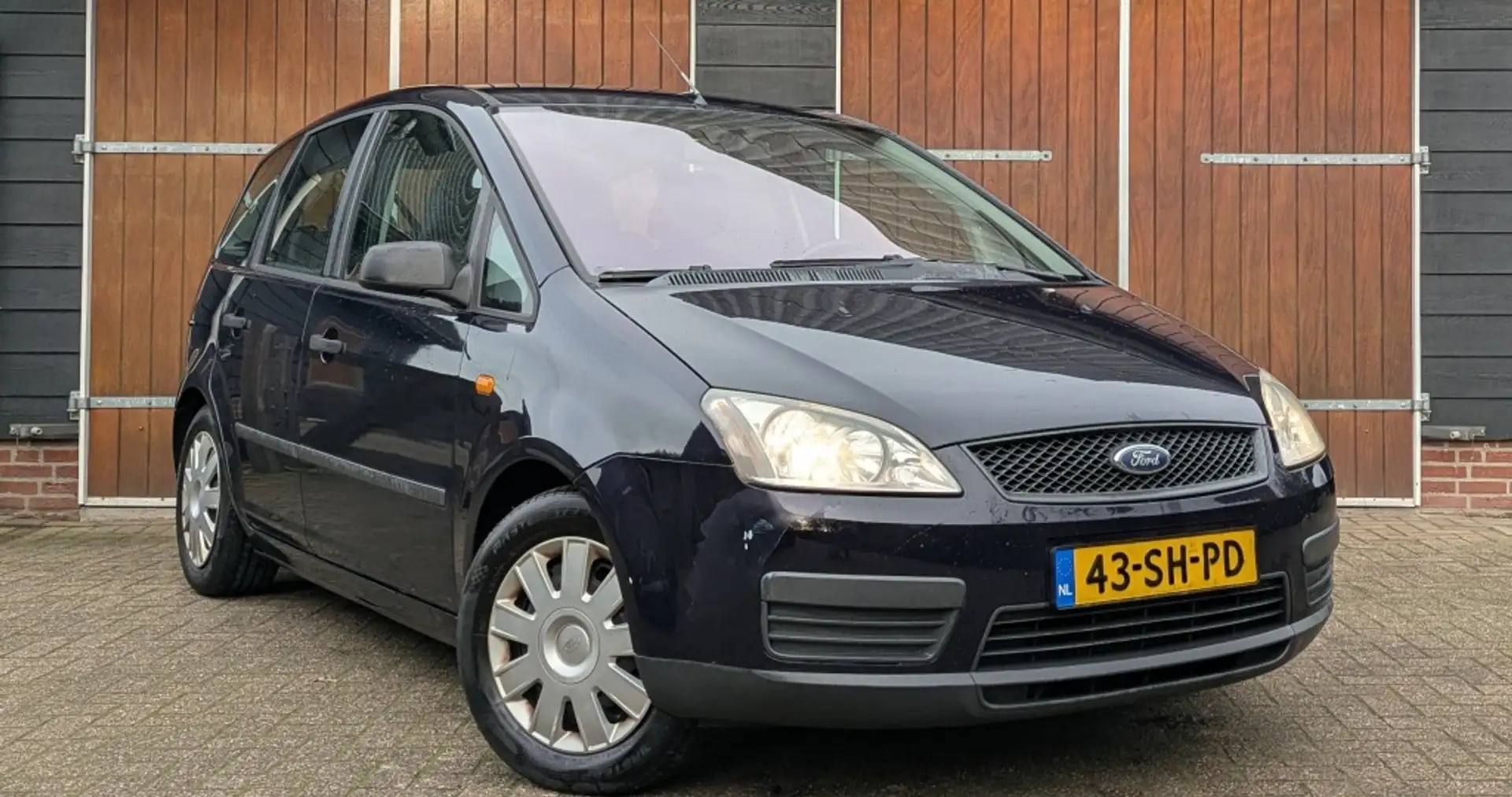 Ford C-Max 1.6-16V Champion, Airco, 14-12-2026 APK, Cruise co Kék - 1