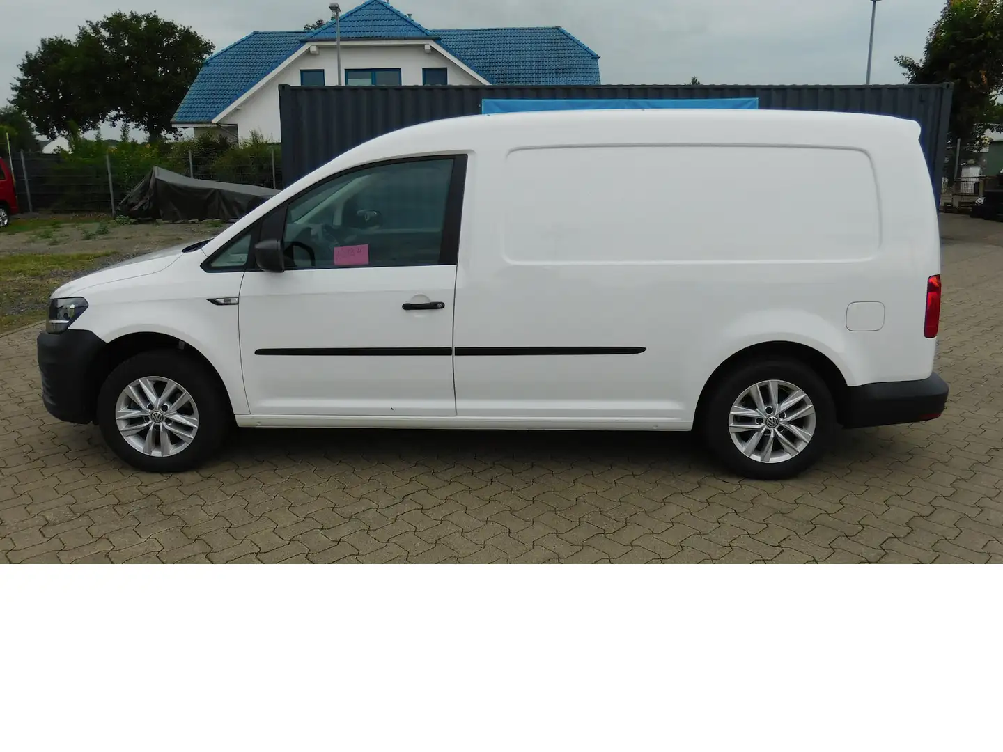 Volkswagen Caddy Maxi Abt-e Elektrik DSG Automatik Klima Blanc - 1