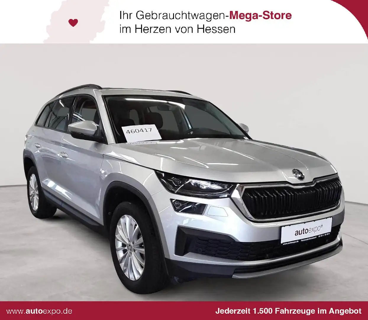 Skoda Kodiaq Kodiaq 1.5TSI DSG Amb. 7 Sitze KAM SHZ NAV Plateado - 1