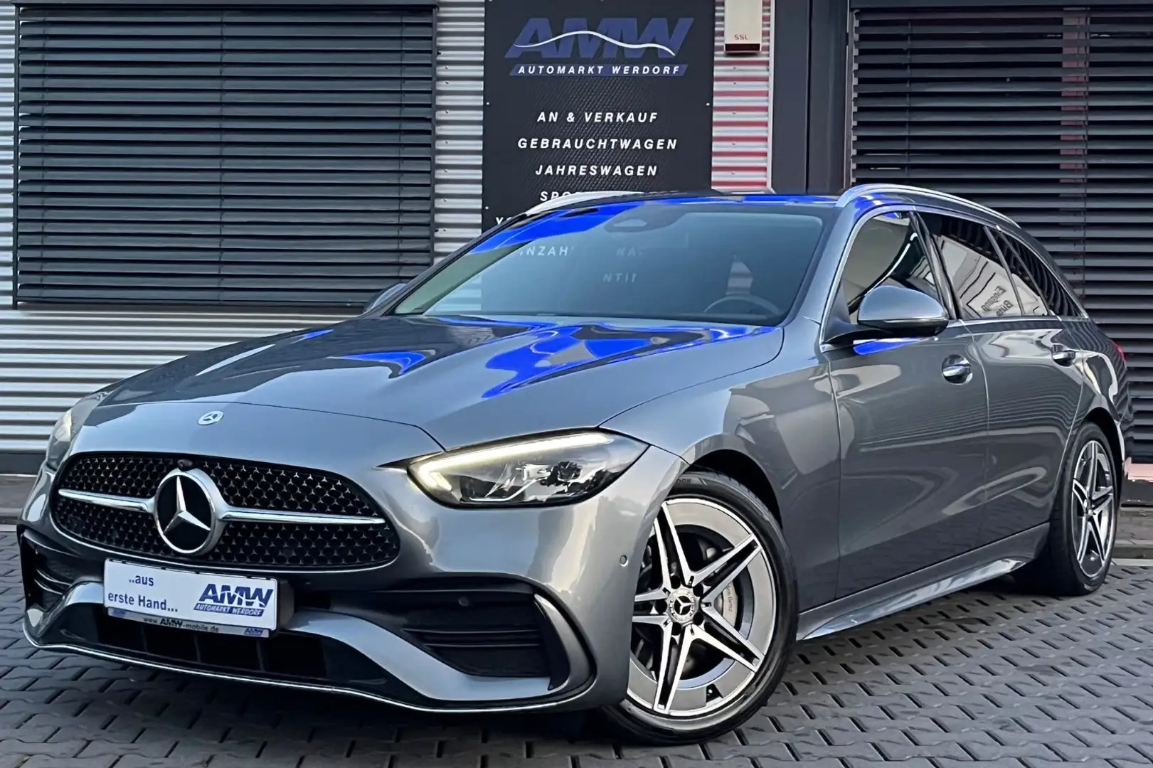 Mercedes-Benz C 220 d AMG-Line LED*Burmester*360°Kamera*Ambien Gris - 2