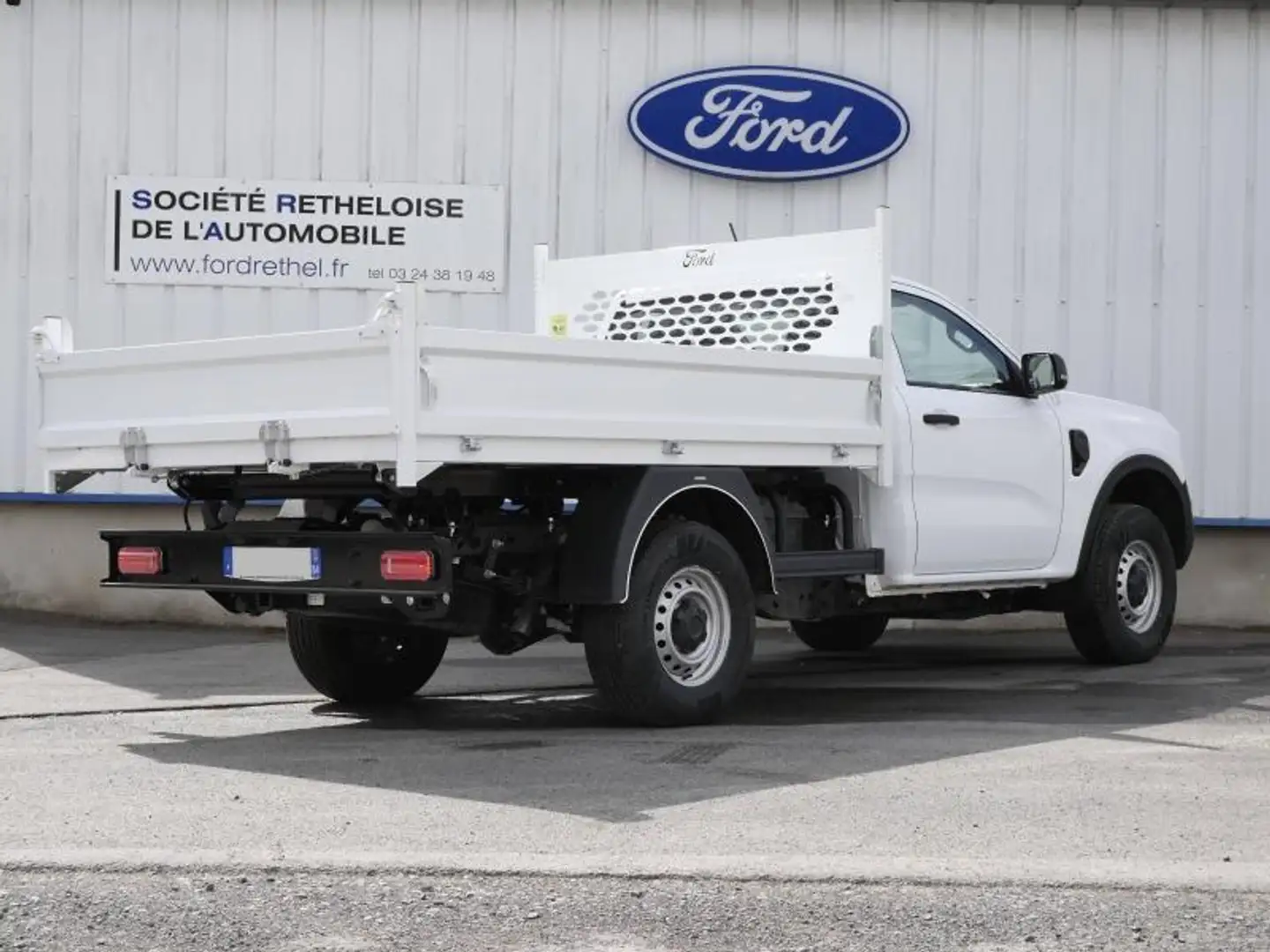 Ford Ranger 2.0 EcoBlue 170ch Stop\u0026Start Châssis Cabine X Blanc - 2