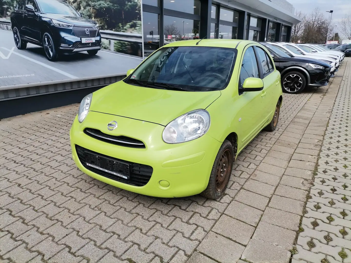Nissan Micra 1.2 Acenta Temp|Navi|Radio/CD Grün - 2