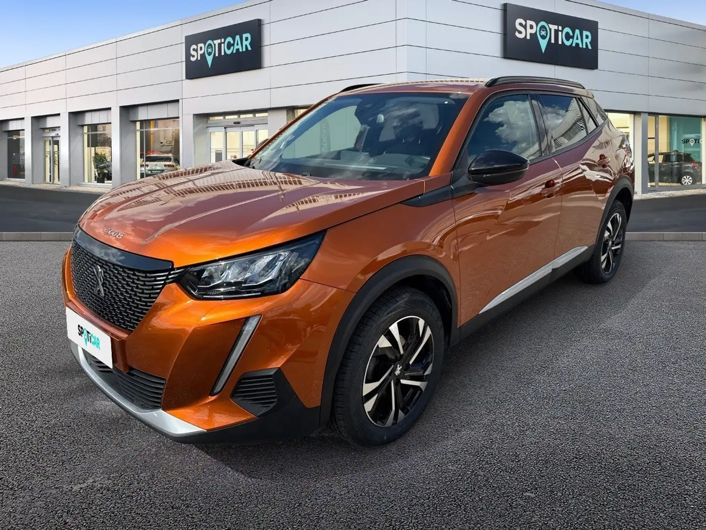 Peugeot 2008 BlueHDi 110 Allure Pack S/S Arancione - 1