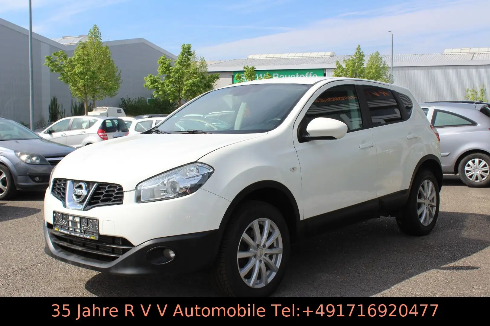 Nissan Qashqai Acenta 4X4, Scheckheftgepflegt, TÜV neu Blanco - 2