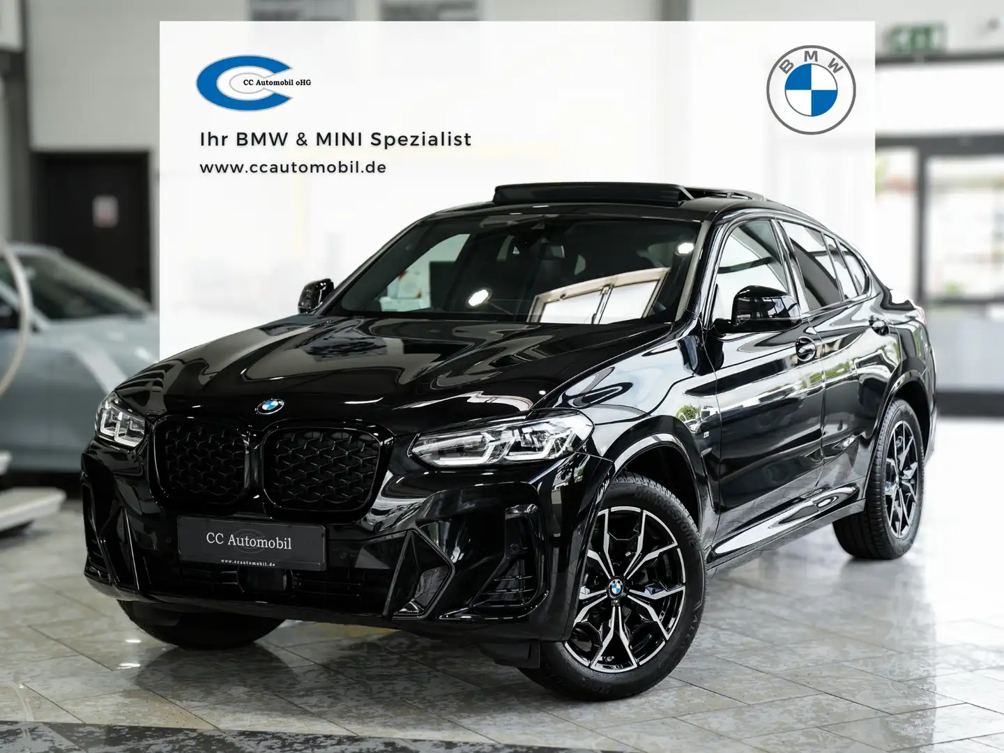 BMW X4 xDrive20i M Sport 19LM ACC Panorama AHK Negro - 1