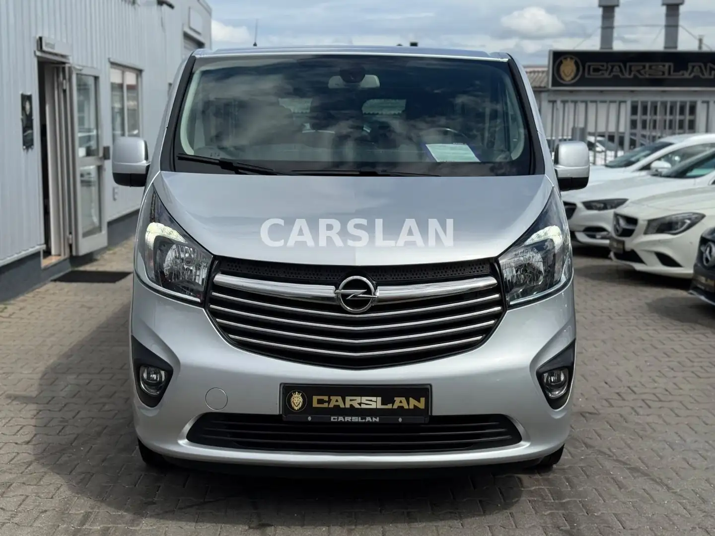 Opel Vivaro 2.HAND+9-SITZER+LANG+LED+NAVI+KLIMA+PDC Silber - 2