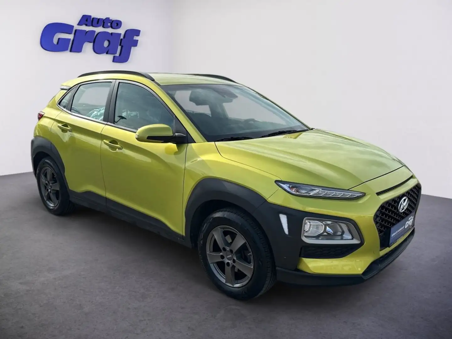 Hyundai KONA 1,0 T-GDi 2WD Level 3 Gelb - 2