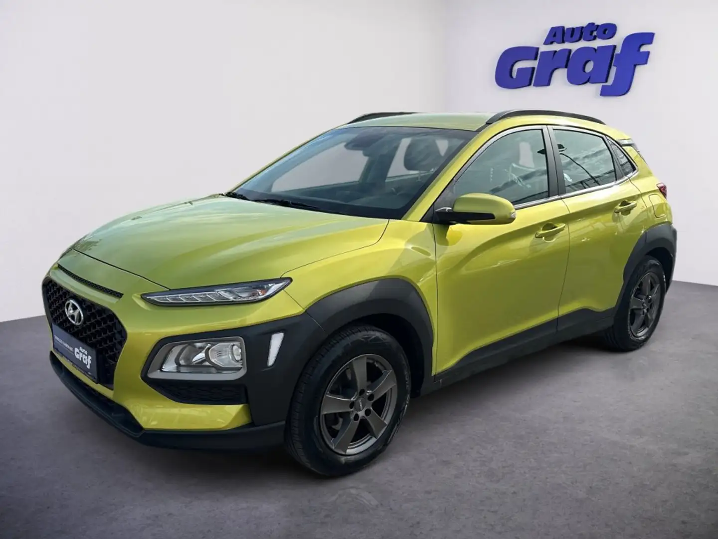 Hyundai KONA 1,0 T-GDi 2WD Level 3 Gelb - 1